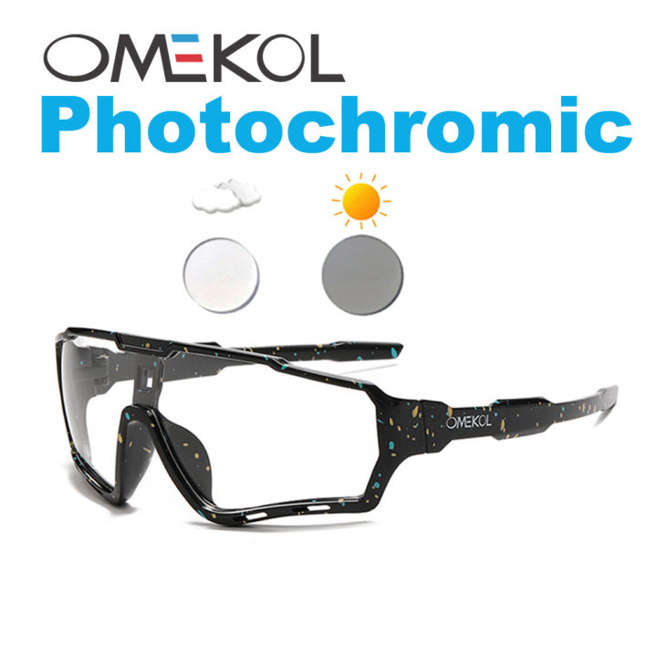 OMEKOL%20Brand%20New%20Photochromic%20Sport%20Cycling%20Glasses%20Men%20Women%20Outdoor%20Sun%20Glasses%20Bike%20Bicycle%20Eyewear%20MTB%20Baseball%20Sunglasses%20-%20Image%206