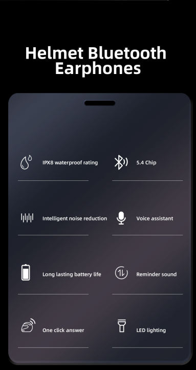 K06%20Helmet%20Bluetooth%20Headset%20%7C%2040Hrs%20Playtime%20%7C%20IPX8%20Waterproof%20%7C%20CVC%208.0%20Noise%20Cancellation%20%7C%20Built-in%20Flashlight%20%7C%20Universal%20Motorcycle%20Helmet%20Earphone%20-%20Image%209