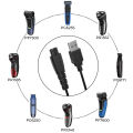 5V 1A Charging Cable For Remington Shaver HC5870 HC4250 PF7500 PF7600 PG6250 PG6255 PG6170 PG6171 XF8550 XF8700 XR1400 XR1430. 