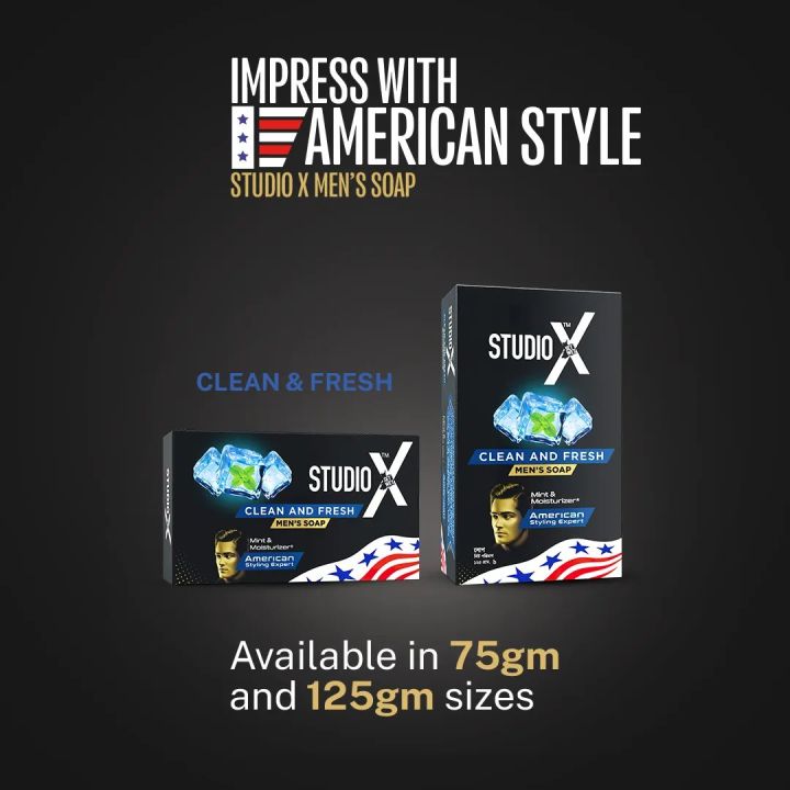 Studio%20X%20Clean%20&%20Fresh%20Soap%20For%20Men%20Combo%20Pack%20(75gm%20x%204)%20-%20Image%206