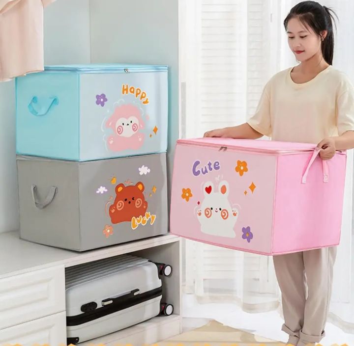 Foldable%20Storage%20Box%20for%20Clothes,%20Quilts%20&%20Toys%20%7C%20Cartoon%20Animal%20Design%20Kids%20Organizer%20%7C%20Dustproof%20Travel%20Bag%20-%20Image%204