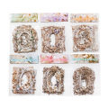10 pcs 3D Style Hollow frame card material paper Decorative Diary handmade DIY Scrapbooking accessories Junk Journal Supplies. 
