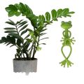 1 pcs Pcs Frog Plant Stand, Green Frog Plant Supports, Plant Frog Holder.