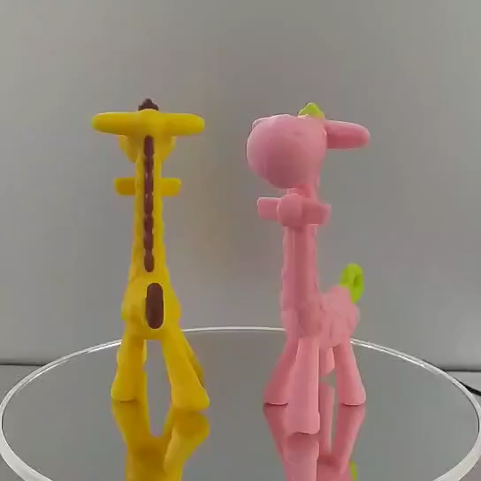 Baby Silicone Teether Giraffe Xierbao CN- 1pcs