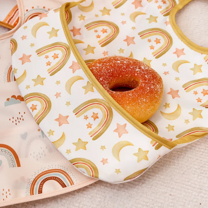3pcs/Set%20Waterproof%20Baby%20Bib%20Adjustable%20Hook&Loop%20Sleeveless%20Feeding%20Smock%20Bib%20for%20Kids%200~1%20Years%20-%20Image%204