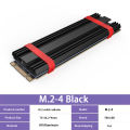 TEUCER M2-4 SSD Heatsink NVME 2280 Solid State Disk Drive Radiator with Thermal Pad for Desktop PC M.2 NVME PS5 Heatsink. 