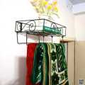 12'' Qur 'an stand  & Jainamaz stand  (রয়েল প্লাগ ও নাট সহ) Wall Mount / Qur 'an sharif wall stand With 3 Jainamaj Hanger & Wifi Router Stand

(12"×10"×3'5" inchs). 