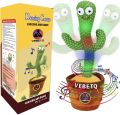Dancing Cactus Talking Toy Kids  Children Plush Electronic Toys Baby Singing Wriggle Voice Recording Repeats What You Say LED Lights Toddler Educational Funny Gift. 
