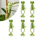 1 pcs Pcs Frog Plant Stand, Green Frog Plant Supports, Plant Frog Holder.