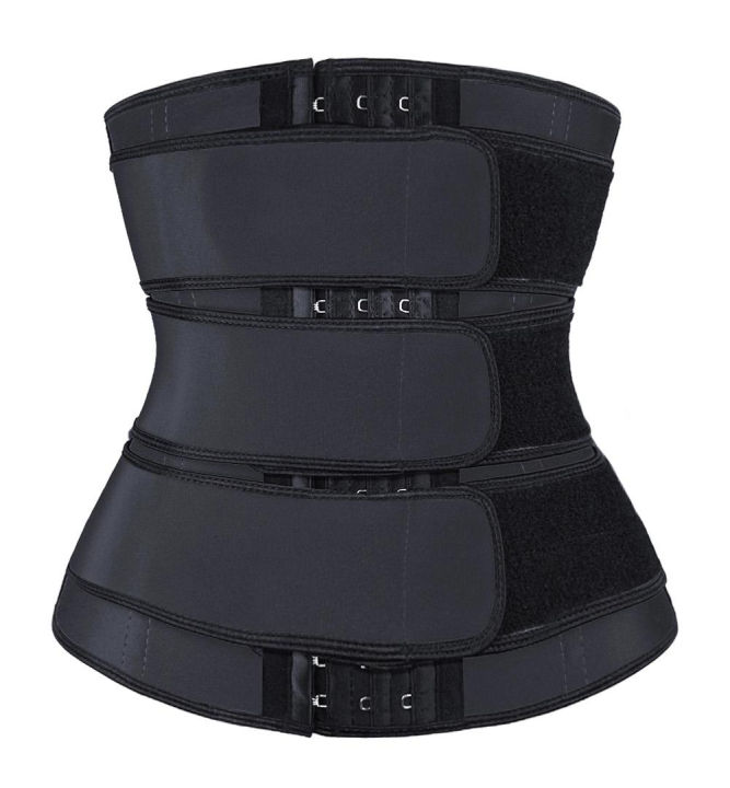 Women%20Waist%20Trimmer%20Tripple%20Belts%20Waist%20Trainer%20Shaperwear%20Tummy%20Control%20Slimming%20Fat%20Burning%20For%20Postpartum%20Sheath%20Belt%20-%20Image%208
