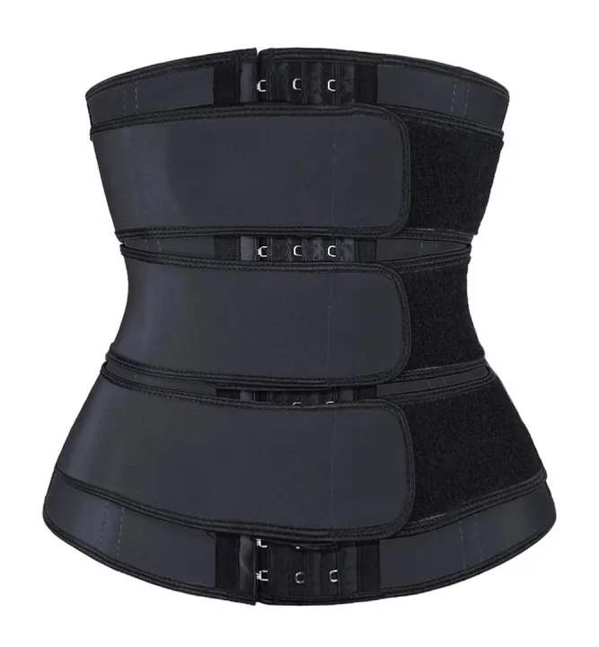 Women%20Waist%20Trimmer%20Tripple%20Belts%20Waist%20Trainer%20Shaperwear%20Tummy%20Control%20Slimming%20Fat%20Burning%20For%20Postpartum%20Sheath%20Belt%20-%20Image%208