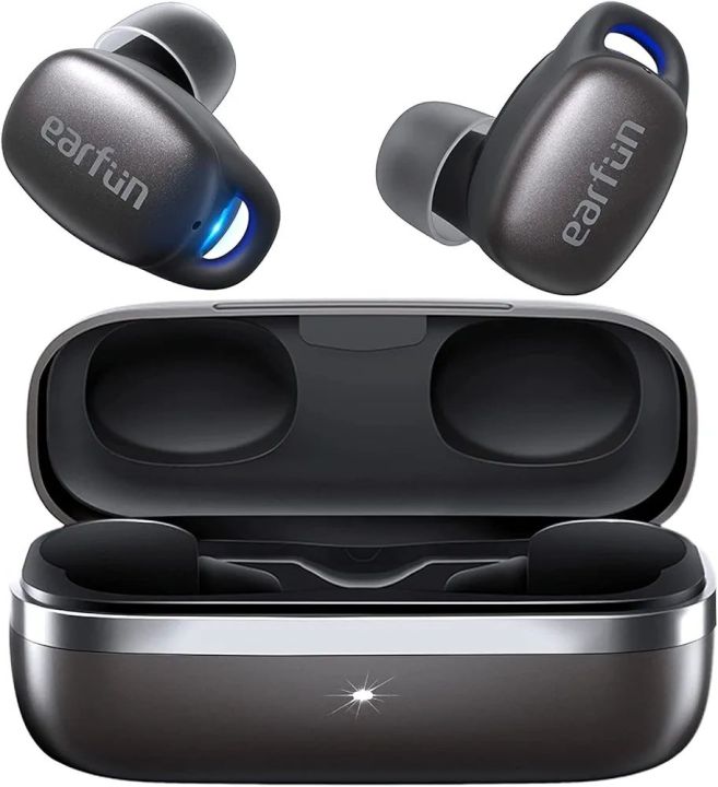 EarFun Free Pro 2 Wireless Earbuds, Hybrid Active Noise Cancelling, Bluetooth 5.2 with 6 Mics