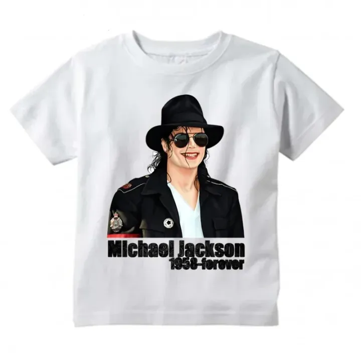 Michael%20Jackson%20Graphic%20Printed%20Tshirt%20Harajuku%20Rock%20Fashion%20Casual%20Short%20Sleeve%20Crew%20Neck%20Plus%20Size%20T%20Shirt%20Women%20-%20Image%203
