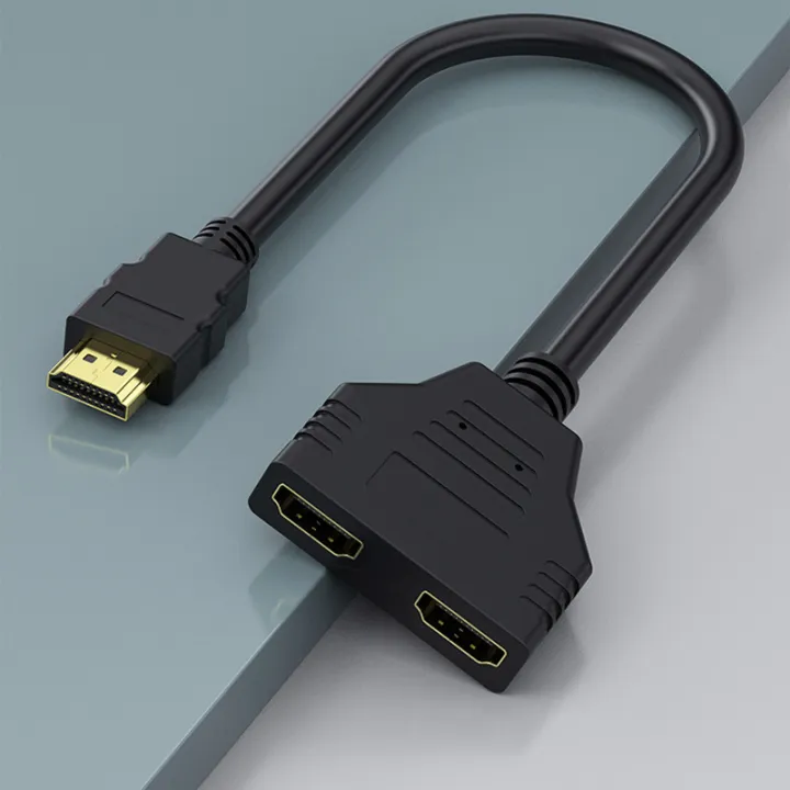 HDMI-compatible%20Cable%20Splitter%201080P%202%20Dual%20Port%20Y%20Converter%201%20In%202%20Out%20Cord%20Extender%20Adapter%20for%20XBox%20PS3%20LCD%20TV%20Switch%20Monitor%20-%20Image%206