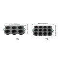Silicone Cake Mold Pan 6/12 Cup Baking Tray Non-Stick Muffin Mould Cupcake Baking for Cakes Biscuit DIY Cake Kitchen Accessories. 