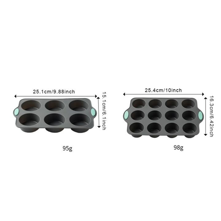Silicone%20Cake%20Mold%20Pan%206/12%20Cup%20Baking%20Tray%20Non-Stick%20Muffin%20Mould%20Cupcake%20Baking%20for%20Cakes%20Biscuit%20DIY%20Cake%20Kitchen%20Accessories%20-%20Image%203