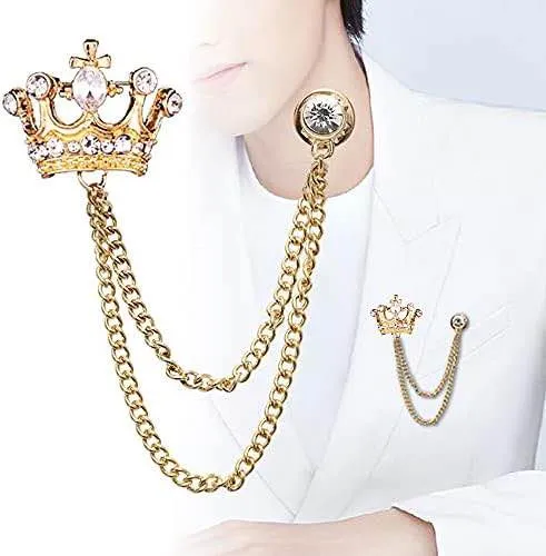 Crown%20Brooch%20Lapel%20Pin%20For%20Shirt%20Jacket%20Coat%20Wedding%20Party%20For%20Men%20-%20Image%207