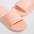 Feslishoet Summer Women EVA Indoor Outdoor Wear Soft Thick Non-slip Design Fashion Cute Solid Color Versatile Simple. 