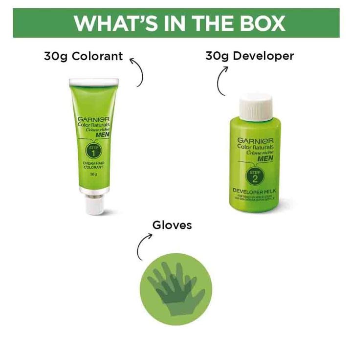 Garnier,%20Hair%20Colouring%20Creme,%20Long-lasting%20Colour,%20Smoothness%20&%20Shine,%20Color%20Naturals,%20Shade:%201%20Natural%20Black,%2030g%20-%20Image%202