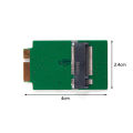 M.2 NGFF SSD 12+6 Pin Adapter Board For MacBook Air 2010 2011 A1370 A1369.