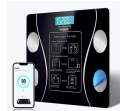Body Weighing Scale Smart App Display Bluetooth And Temperature. 