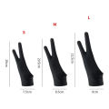1/2pcs Stylus Black Blue Grey Pink Anti-fouling Anti-Scratch Two Finger Glove Tablet Drawing Glove Painting Glove Screen Glove. 