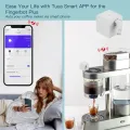Tuya Zigbee Fingerbot Plus Smart Fingerbot Switch Button Pusher APP Timer Voice Control Works with Alexa Google Home Assistant. 