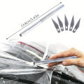 11/14Pcs Car Film Wrap Kit Vinyl Scraper Window Tint Tool Vehicle Glass Protective Film Squeegee for Car Sticker Accessories.