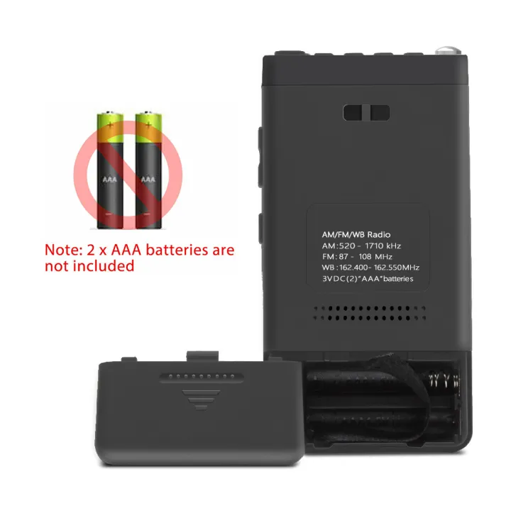 Portable%20Weather%20Radio%20FM%20AM%20NOAA%20Emergency%20Pocket%20Radio%20With%20Weather%20Warning%20Alarm%20Clock%20Auto-Search%20Channels%20Mini%20Hand%20Radio%20-%20Image%206