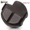 jingyuqin Remote Smart Car Key Fob Replacement  Pad For Suzuki Key Swift Grand Vitara SX4 Liana Aerio Jimn Auto 2 Buttons. 