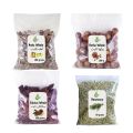 Organic Hair pack of 4 (medium) - Amla Retha sikakai Rosemary Leaves whole - For hair growth - Nashpati Organics - Amla Reetha Shikakai Rosemary leaves. 