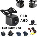 AHD/CVBS rearview waterproof universal reversing camera for car-mounted high-definition night market. 