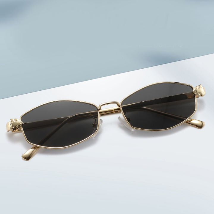 Hiking%201/3pcs%20Vintage%20Metal%20Hexagon%20Anti%20Light%20Glasses%20Women%20Men%20Steam%20Punk%20Style%20Eyewear%20Fashion%20Brown%20Lens%20Polygon%20Shades%20-%20Image%202
