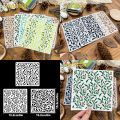 Original Lovely Plants Leaves Branches Partterns Stencils, Paper - Spray Paint & Graffiti.
