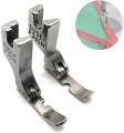 Universal Industrial Sewing Presser Foot – Zipper & Cording, Left/Right Pair. 