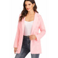 Plus Size Blazer Women Clothing Casual Cardigan Autumn Winter Overcoat Solid Large Topcoat Lapel Jacket Grace Fashion Outer Wear. 