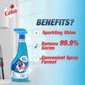 Colin Glass and Surface Cleaner Liquid Spray - 500ml | All-Purpose Glass Cleaner for Car, Kitchen and Home Surfaces | Multi Surface Cleaner.