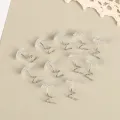 100 Pcs Clear Heads Twist Pins Fastener for Upholstery Blanket Chair Sofa Fixing Decorate Pins Repair Loose Drapery Pins. 