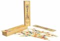 Pack of 25 - Mikado Wooden Picks Up Sticks With Box, Pick Up Sticks Interactive Table Game For Kids. 