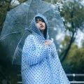 Non-disposable Raincoat Adult Thickened Outdoor Travel Portable Full-body Raincoat Anti-storm Raincoat Home Furnishings.