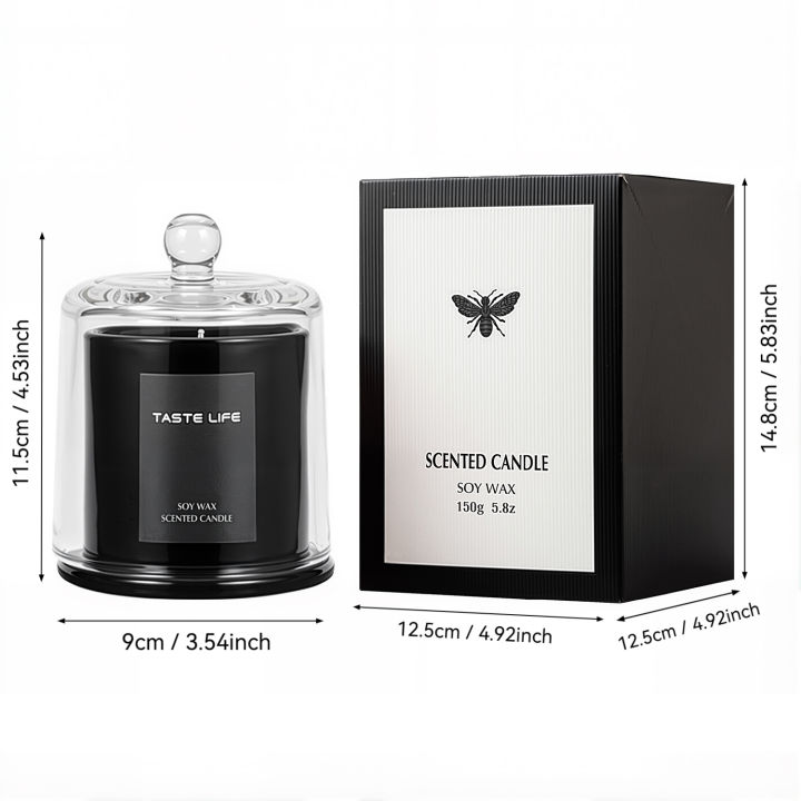 Premium%20Soy%20Wax%20Scented%20Candles%20with%20Glass%20Cloche,%20Smokeless%20Essential%20Oil%20Aromatherapy%20for%20Home%20Spa,%20-Ready%20Decorative%20-%20Image%204