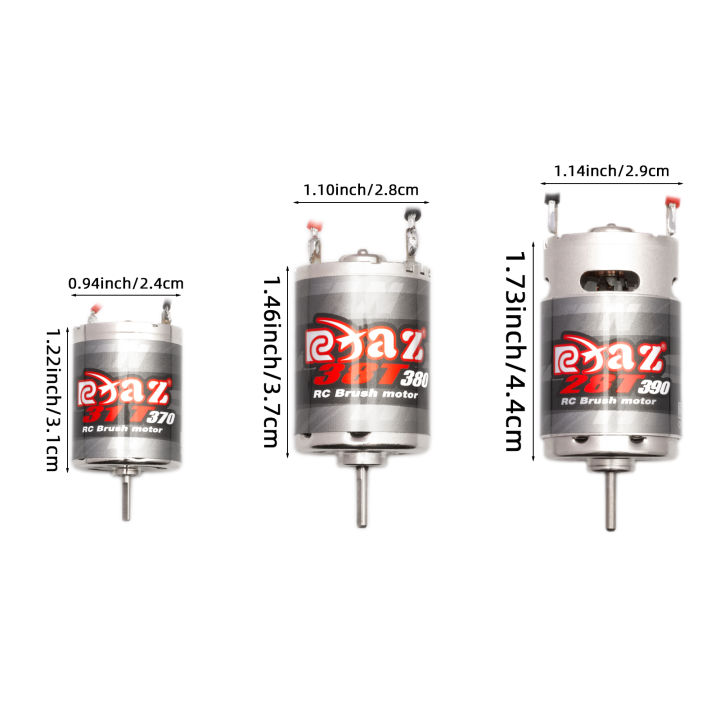 RCXAZ%20RC%2060A%20ESC%20Brushed%20Motor%20370%20380%20390%20Waterproof%20JST/Point%20Plug%20Stainless%20Steel%20High%20Torque%20For%201/18%201/16%20RC%20Car%20Crawler%20-%20Image%205