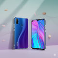 Realme 3 Back Cover Transparent Extra Bumper Anti Shock Soft Crystal Clear Case For Realme 3. 