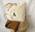 Hand painted tote bag for girls Korean style Eco friendly 38cm×42cm. 