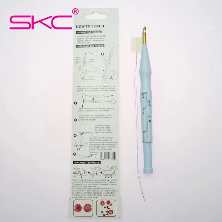 SKC%20High%20Quality%20DIY%20Adjustable%20Punch%20Needle%20Set%20Embroidery%20ABS%20Plastic%20Needle%20DIY%20Craft%20Craft%20Hand%20Tools%20Embroidery%20-%20Image%204