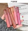 Cappuvini 6 Color Jelly Lip Gloss Long Lasting Moisturizer Water Light Lipstick Mirror Gloss Lipstick.