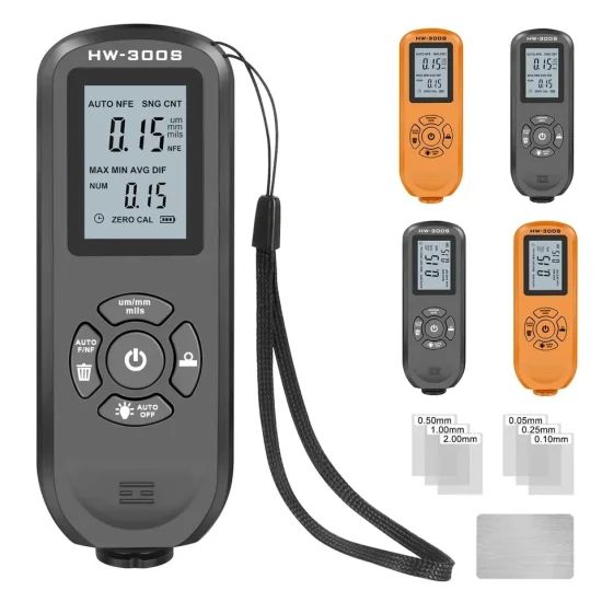 HW-300S Auto Digital Thickness Gauge Car Paint Thickness Meter Coating ...