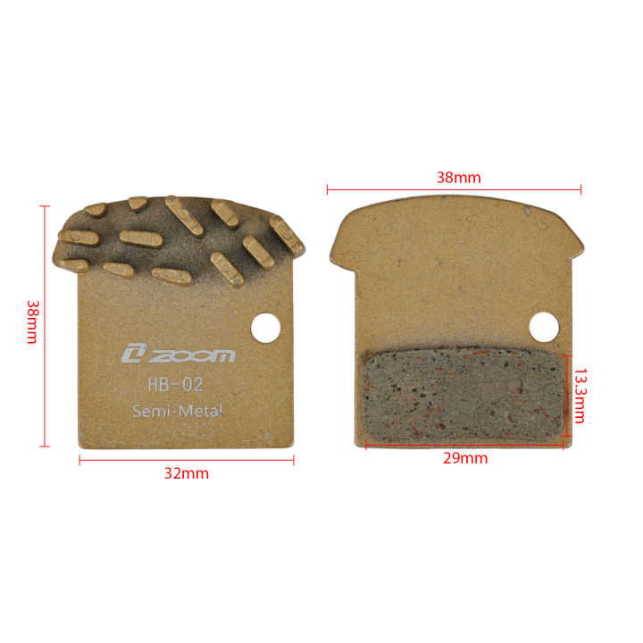 ZOOM%20MTB%20Bicycle%20Disc%20Brake%20Pads%20For%20ZOOM%20DB325%20HB875%20HB100%20MTB%20Mechanical%20Hydraulic%20Disc%20Brake%20Pad%20Semi%20Metal%20Pads%20-%20Image%204