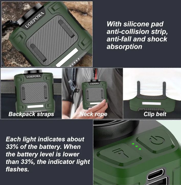 LUMERA%20-%20Waist%20Clip%20Fan%20FS-30%20%7C%20Portable%20Rechargeable%20Mini%20Fan%20with%20Dual%20Clip%20%7C%2010000mAh%20%7C16000%20RPM%20-%20Image%207