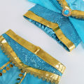Aladding and the Magic Lamp Jasmine Fairy Costume Princess Dress up for Little Girl Fancy 2026 Halloween Carnival Cosplay Outfit.